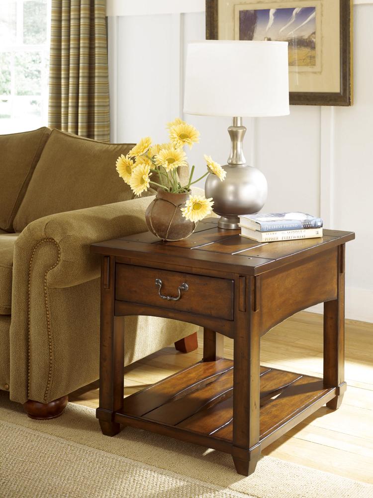 Hammary - Tacoma Rectangular Drawer End Table - 049-915 veiw 2