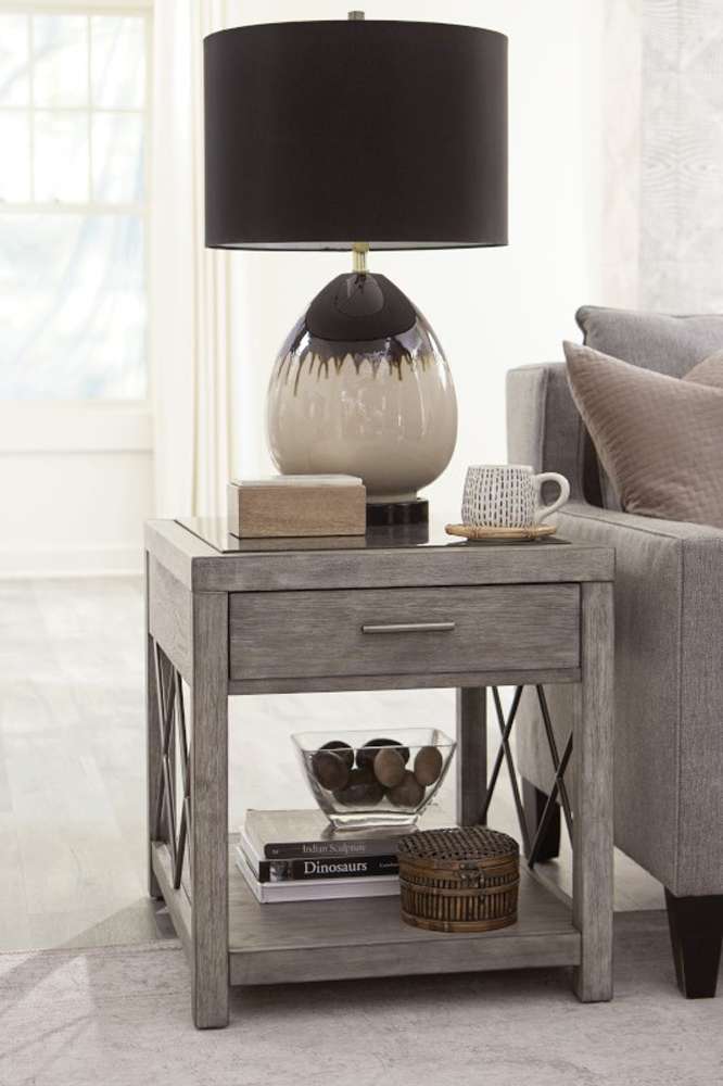 Hammary - West End Drawer End Table - 042-916 veiw 1