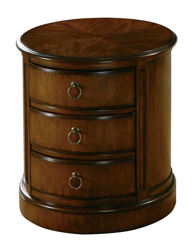 Hekman Furniture - Accents - Oval Drum Table - 728300081 veiw 1