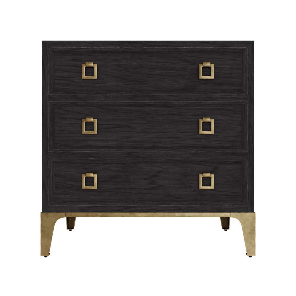Hekman Furniture - Edgewater - Triple Drawer Night Stand - 23863_HEKMAN veiw 5