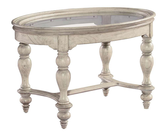 Hekman Furniture - Homestead - Oval Glass Top Coffee Table - 12200LN veiw 1
