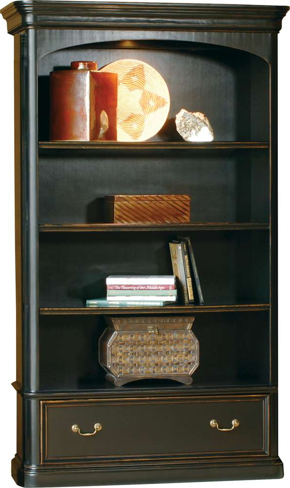 Hekman Furniture - Louis Philippe - Executive Center Bookcase - 79144 veiw 1