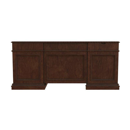 Hekman Furniture - Old World Walnut Burl - Executive L-shape Desk - 79167 veiw 3