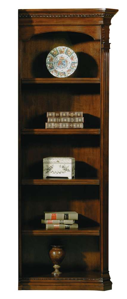 Hekman Furniture - Old World Walnut Burl - Executive Right Bookcase - 79165 veiw 1