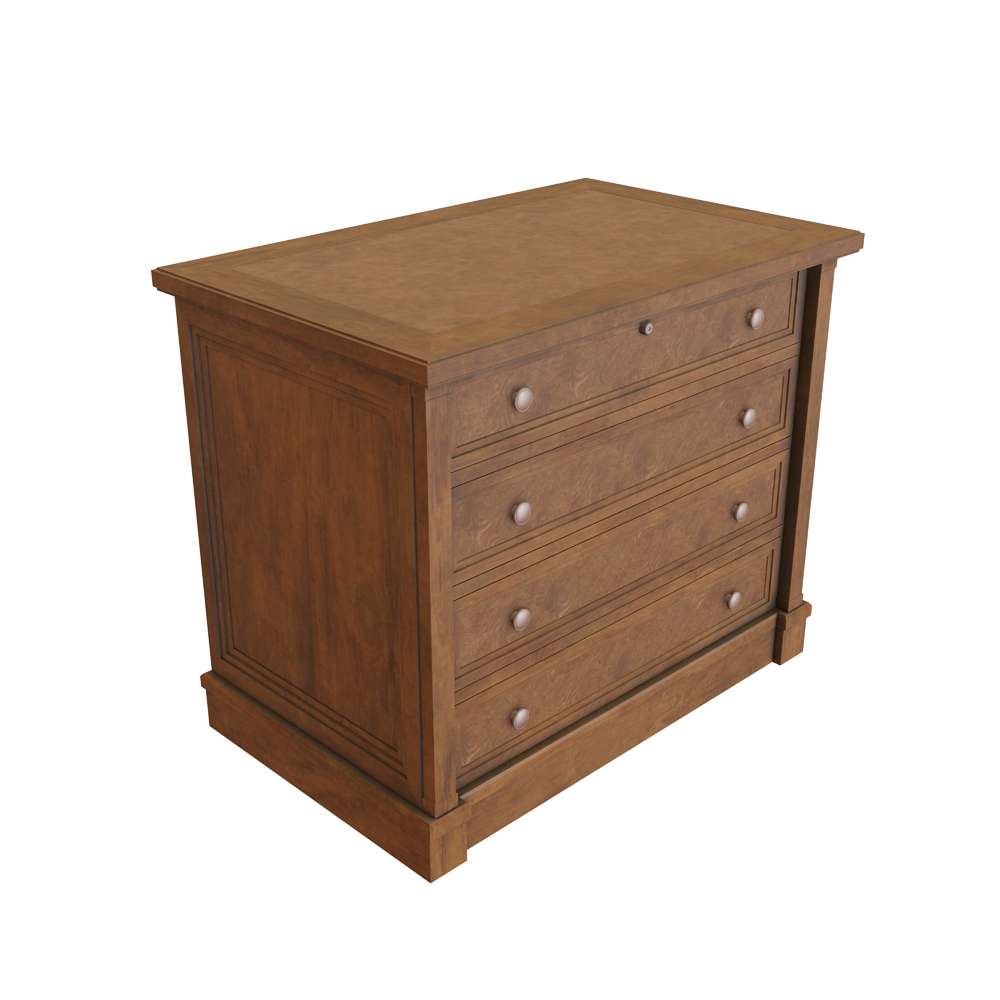 Hekman Furniture - Urban Ash Burl - Executive File Cabinet - 79103 veiw 4