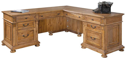 Hekman Furniture - Wellington Hall Office - Executive L-shape Desk - 79307 veiw 1