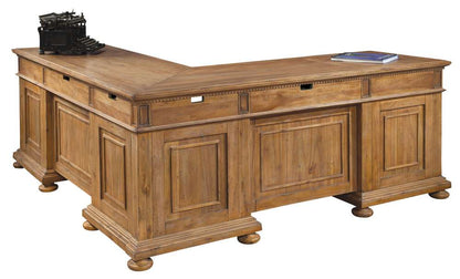 Hekman Furniture - Wellington Hall Office - Executive L-shape Desk - 79307 veiw 2