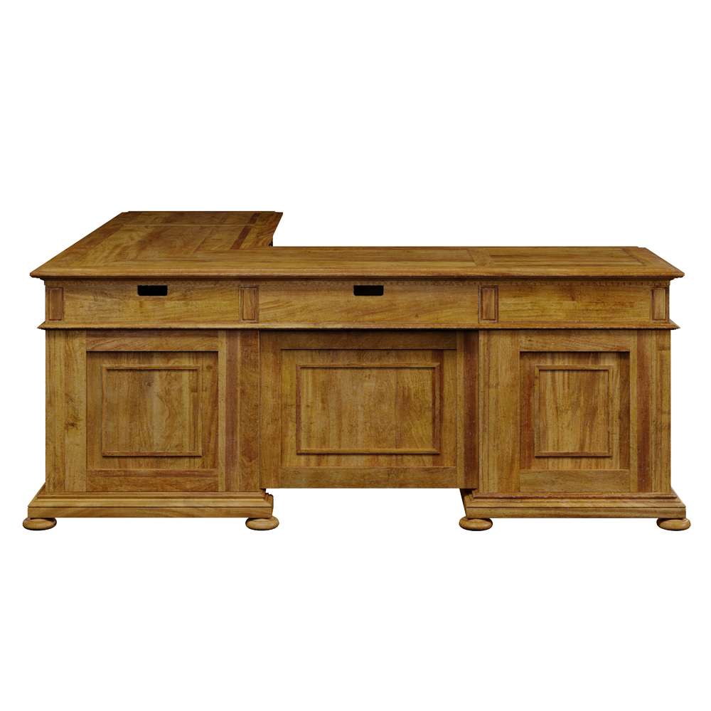 Hekman Furniture - Wellington Hall Office - Executive L-shape Desk - 79307 veiw 3