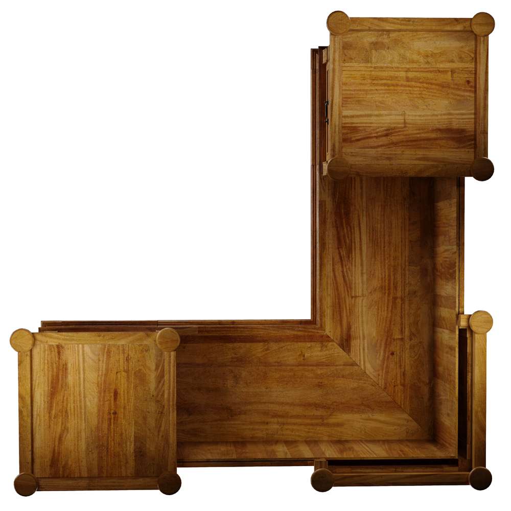 Hekman Furniture - Wellington Hall Office - Executive L-shape Desk - 79307 veiw 4