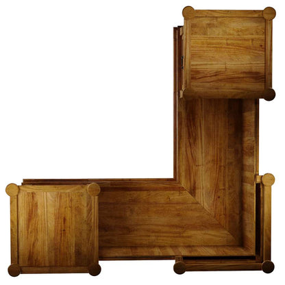 Hekman Furniture - Wellington Hall Office - Executive L-shape Desk - 79307 veiw 4