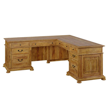 Hekman Furniture - Wellington Hall Office - Executive L-shape Desk - 79307 veiw 5