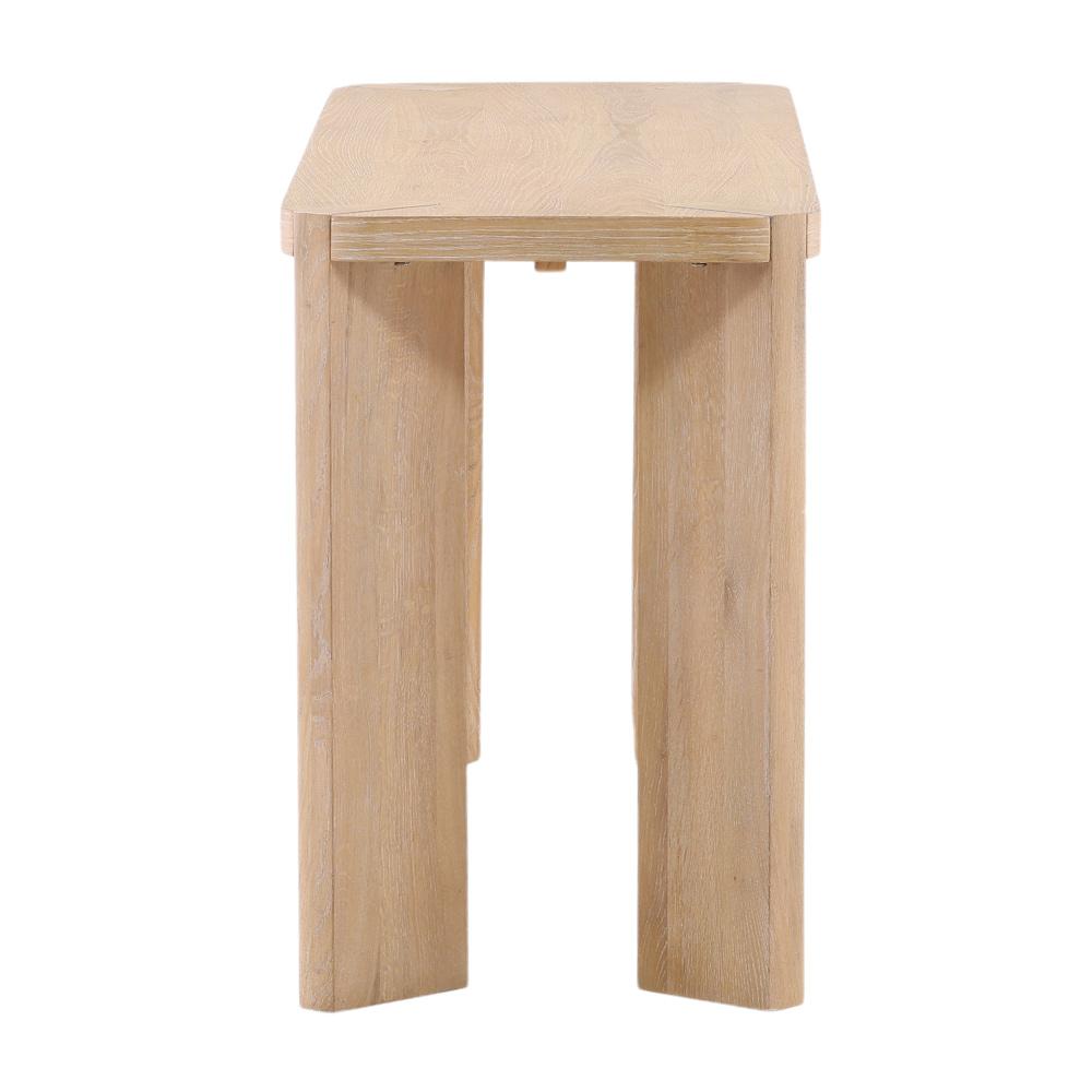 Henry & Mason - Adam Natural Solid Oak Console Table - DV7181 veiw 3