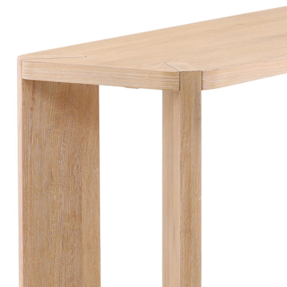 Henry & Mason - Adam Natural Solid Oak Console Table - DV7181 veiw 4