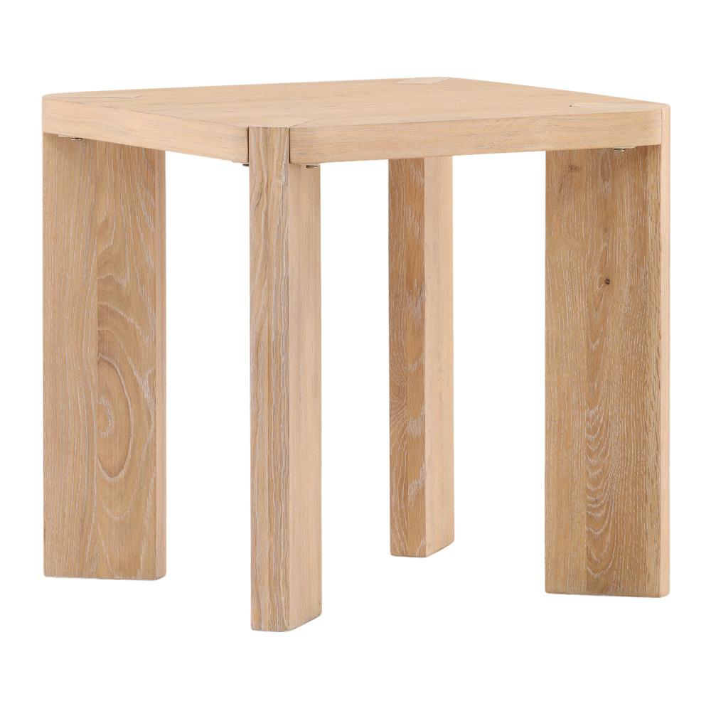 Henry & Mason - Adam Natural Solid Oak End Table - DV7182 veiw 1