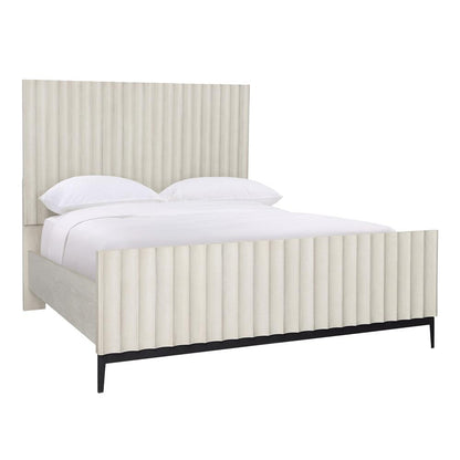 Henry & Mason - Alanza Bed Queen in Light Grey - DV7205 veiw 1