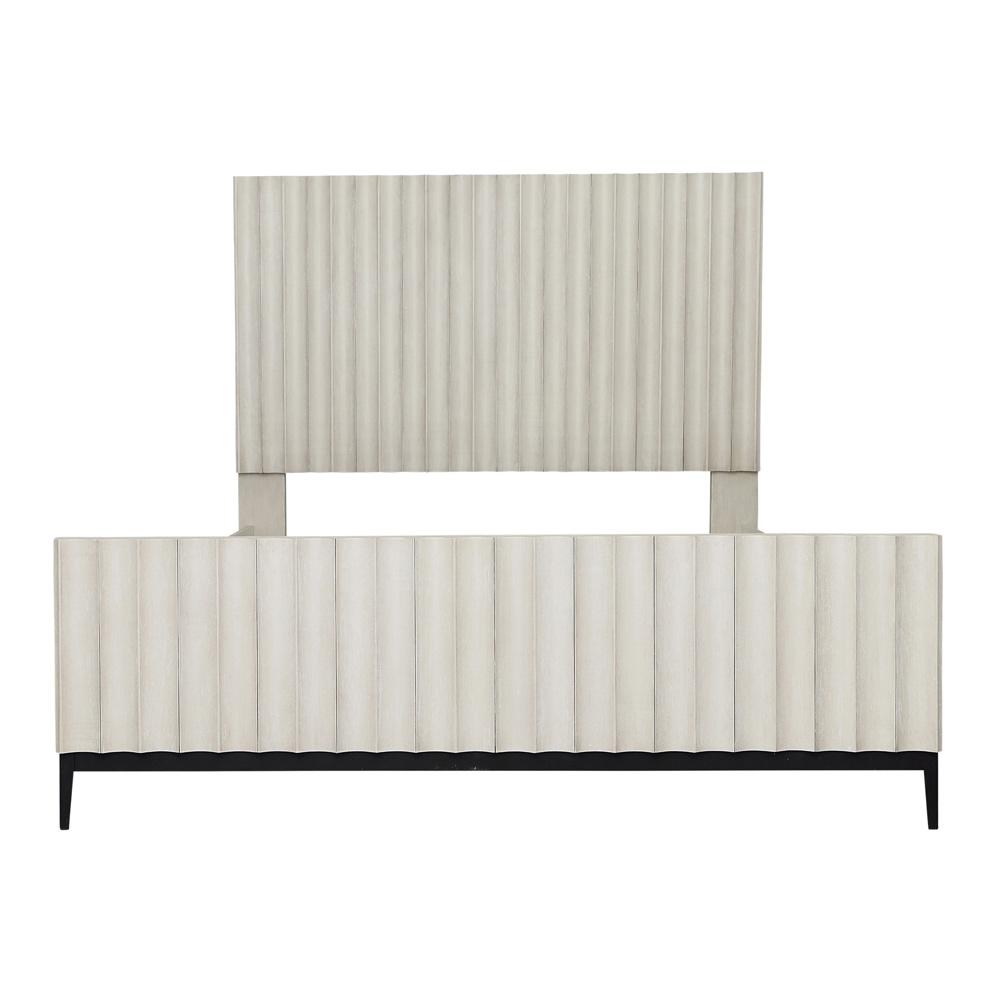 Henry & Mason - Alanza Bed Queen in Light Grey - DV7205 veiw 2