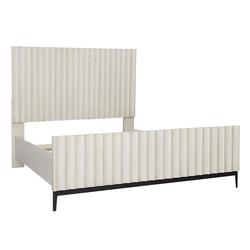 Henry & Mason - Alanza Bed Queen in Light Grey - DV7205 veiw 4