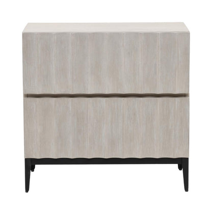 Henry & Mason - Alanza Nightstand in Light Grey - DV7220 veiw 2