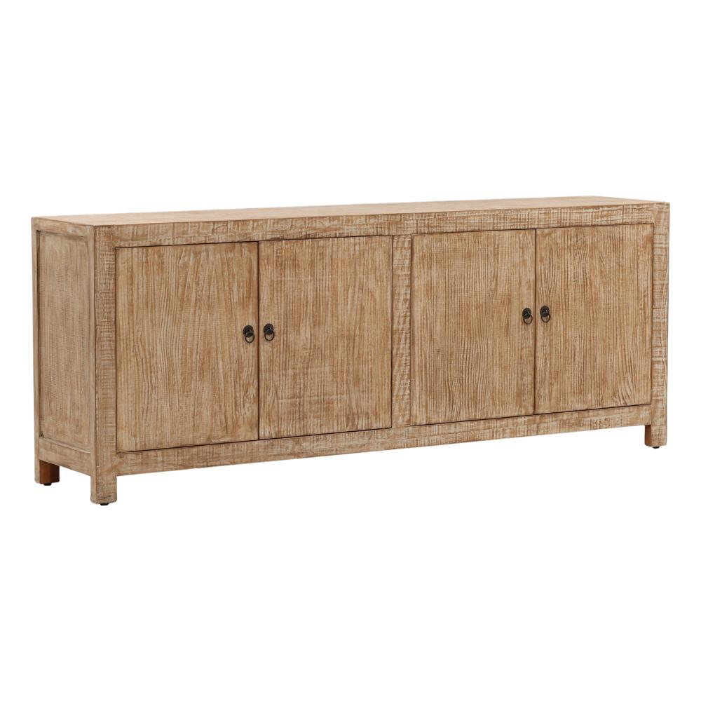 Henry & Mason - Aleco 87in Natural Reclaimed Pine Wood Sideboard - DV7860 veiw 1