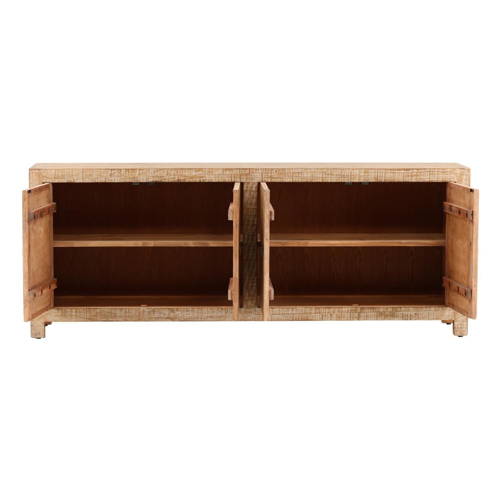 Henry & Mason - Aleco 87in Natural Reclaimed Pine Wood Sideboard - DV7860 veiw 5