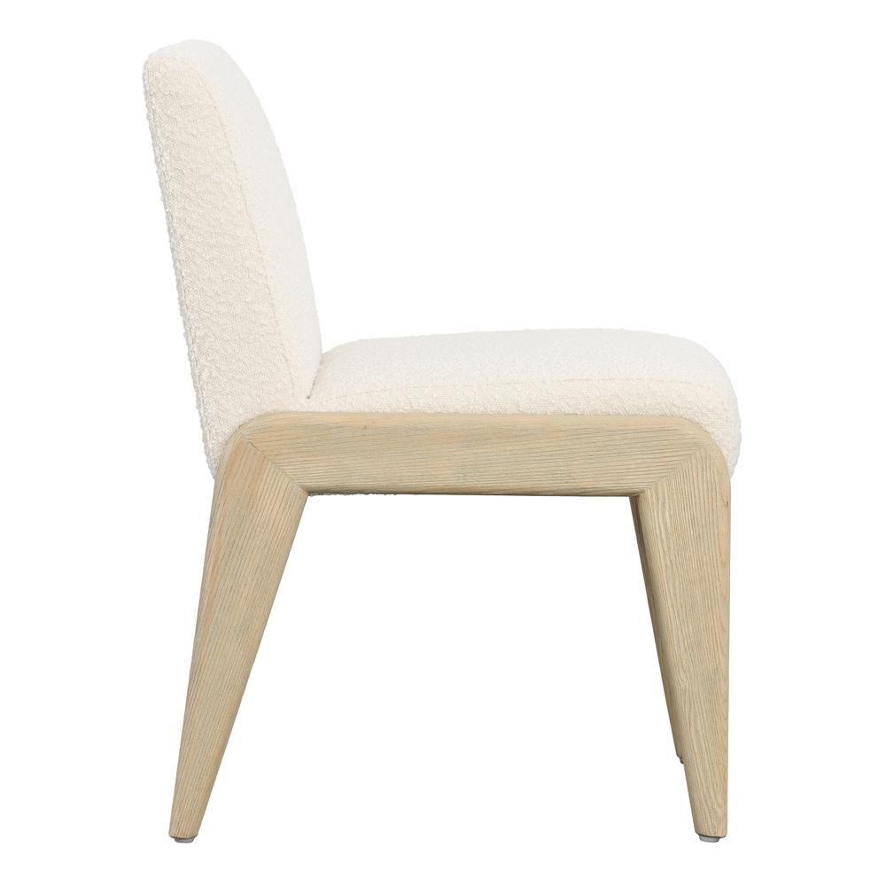 Henry & Mason - Ali Warm Washed Ash Wood Dining Chair with Ivory Boucle Fabric - DV7512 veiw 3