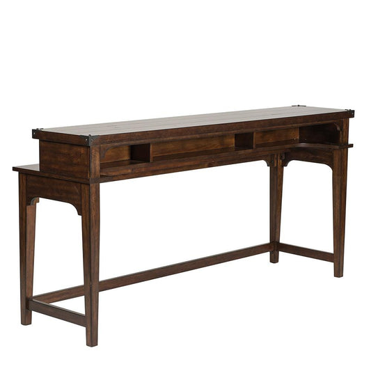 Henry & Mason - Alpine Horizons 4 Piece Console Set (1 Console & 3 Stools) in Russet Brown - AFA02386 view 2