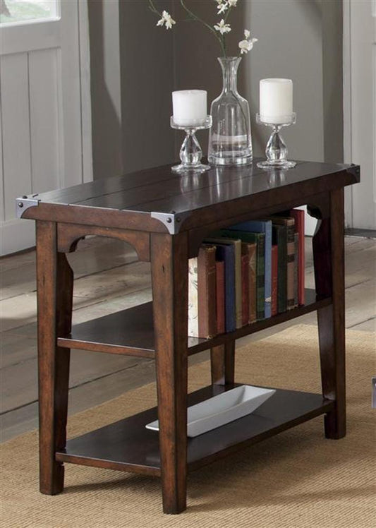 Henry & Mason - Alpine Horizons Chair Side Table in Russet Brown - AFA02384 view 1