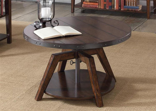 Henry & Mason - Alpine Horizons Motion Cocktail Table in Russet Brown - AFA02382 view 1
