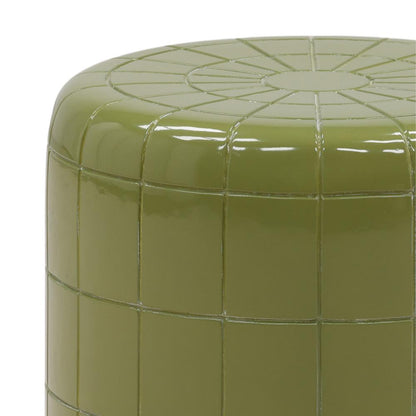 Henry & Mason - Alston Green Lightweight Concrete end Table - DV7144 veiw 2