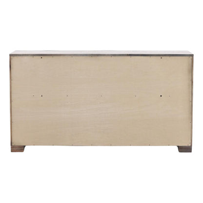 Henry & Mason - Andre Solid Acacia Wood 6 Drawer Double Dresser in Gray wash - DV7178 veiw 4