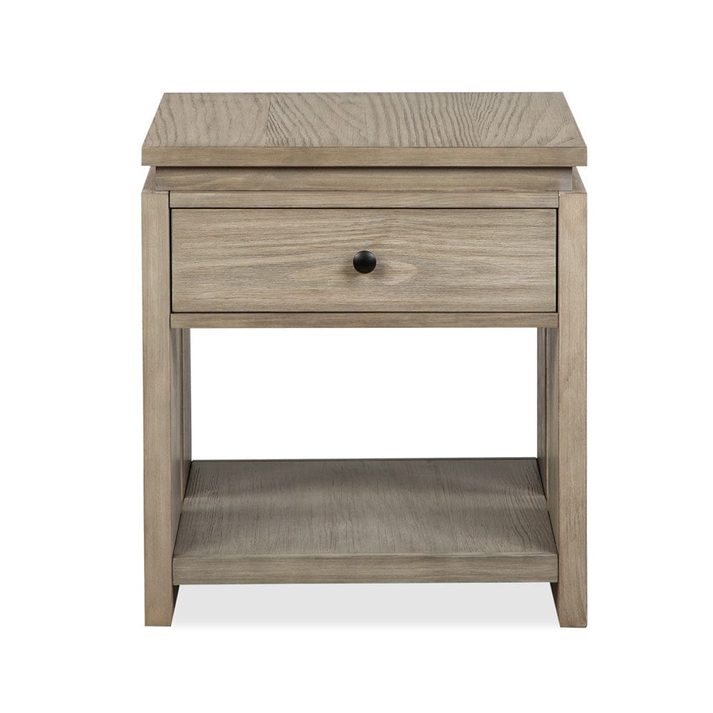 Henry & Mason  -  Arclen Stone Harbor Grey Rectangular End Table  - AFA00902 view 2