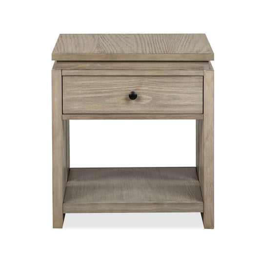 Henry & Mason  -  Arclen Stone Harbor Grey Rectangular End Table  - AFA00902 view 2