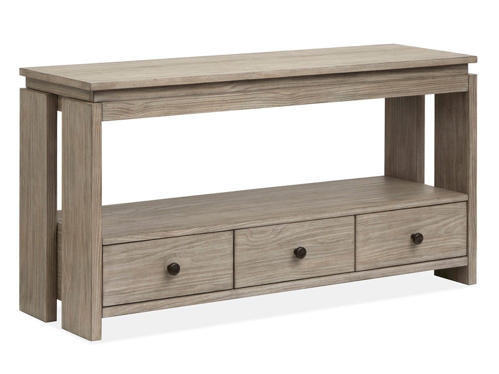 Henry & Mason  -  Arclen Stone Harbor Grey Rectangular Sofa Table  - AFA00903 view 1