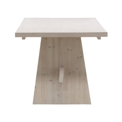 Henry & Mason - Ari 95in Whitewashed Reclaimed Pine Wood Dining Table - DV7064 veiw 3