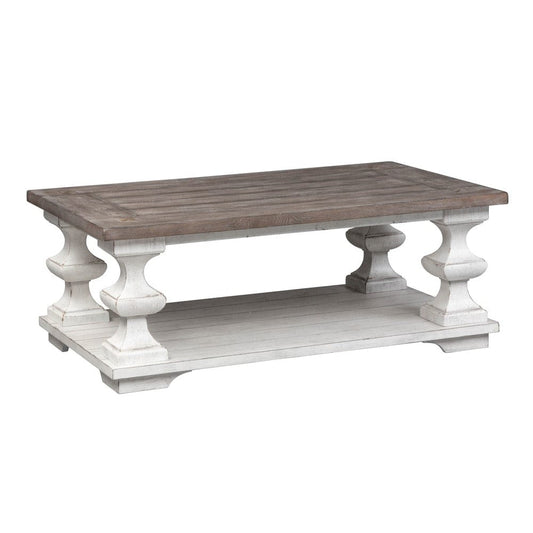 Henry & Mason - Arizona 3 Piece Set in Heavy Distressed White with Gravel Tops - AFA02394 view 2