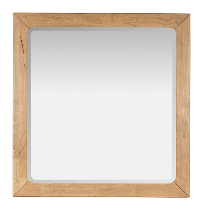 Henry & Mason  -  Ashenford Rustic Caramel Double Drawer Dresser With Portrait Mirror  - AFA00918 view 9