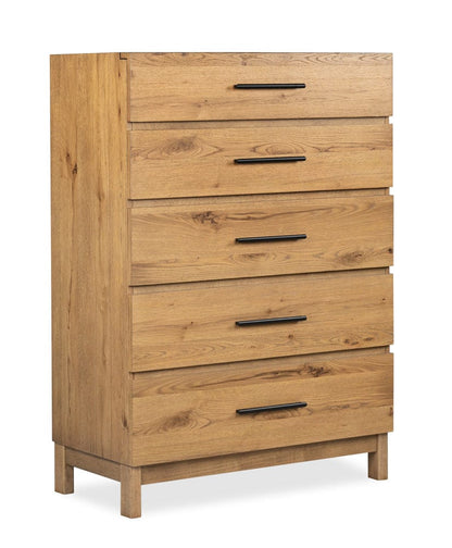 Henry & Mason  -  Ashenford Rustic Caramel Drawer Chest  - AFA00919 view 1
