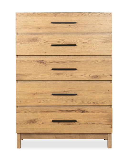 Henry & Mason  -  Ashenford Rustic Caramel Drawer Chest  - AFA00919 view 2