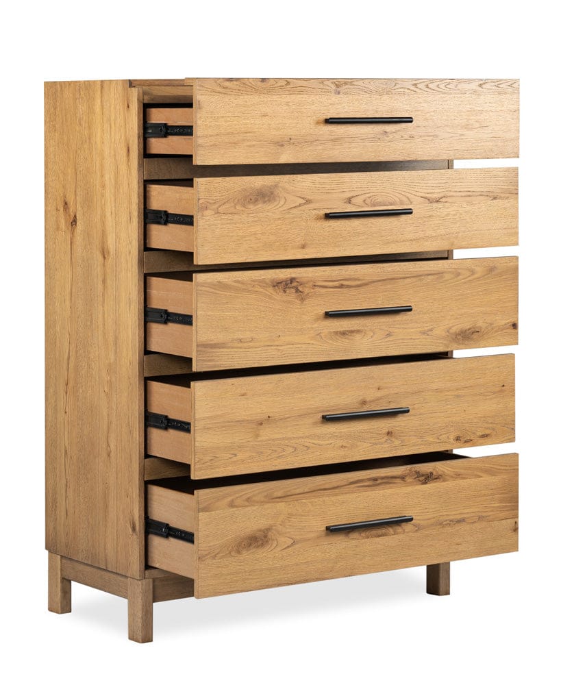 Henry & Mason  -  Ashenford Rustic Caramel Drawer Chest  - AFA00919 view 6