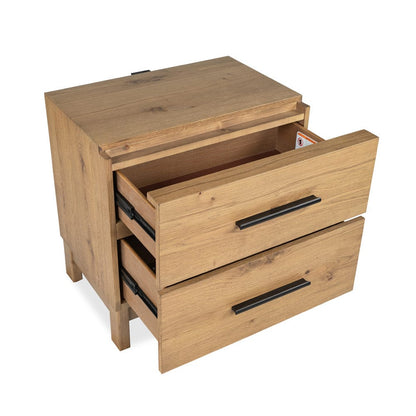 Henry & Mason  -  Ashenford Rustic Caramel Drawer Nightstand  - AFA00920 view 8