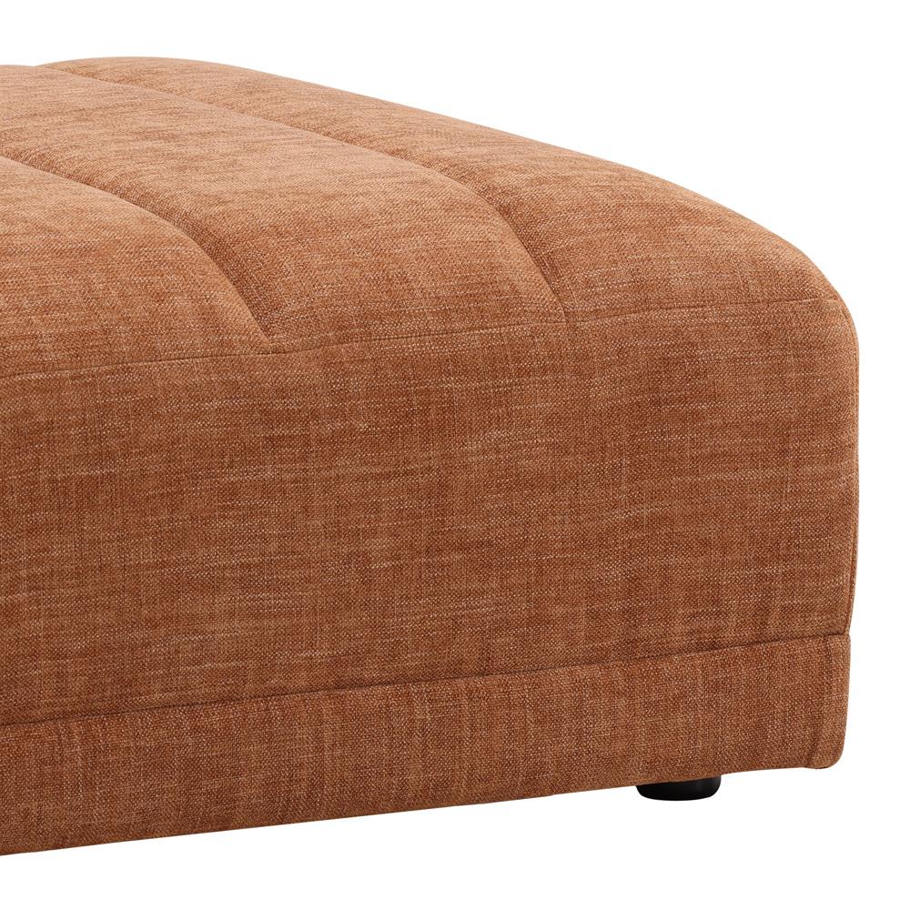 Henry & Mason - Ashford Ottoman in Multi-Tone Terracotta Basketweave - DV7466 veiw 3