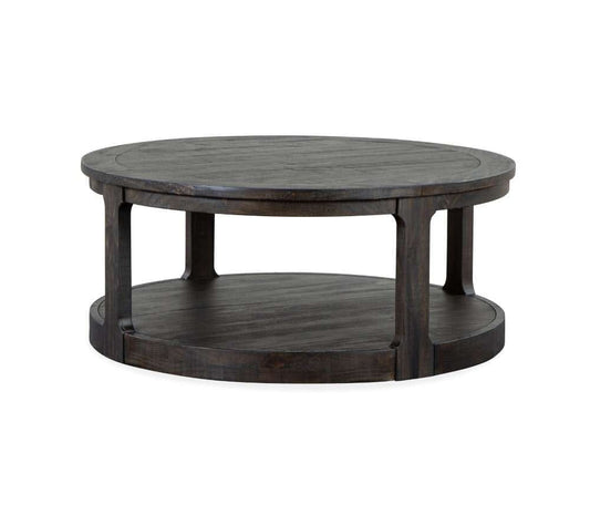 Henry & Mason - Ashford Round Cocktail Table with Casters - AFA00107 view 1