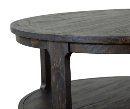 Henry & Mason - Ashford Round Cocktail Table with Casters - AFA00107 view 2