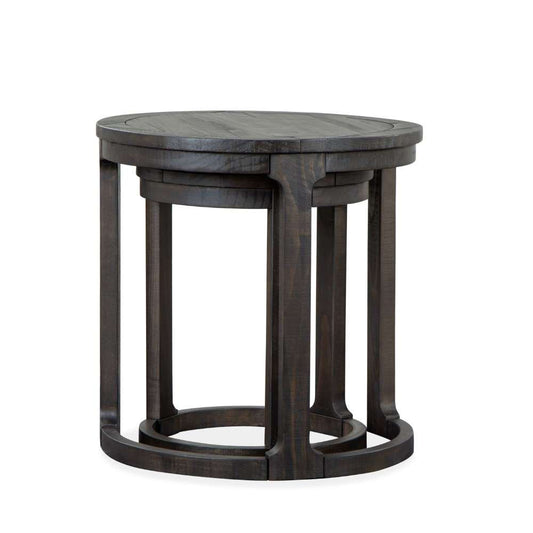 Henry & Mason - Ashford Round Nesting End Table - AFA00108 view 1
