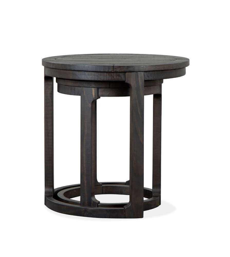 Henry & Mason - Ashford Round Nesting End Table - AFA00108 view 3