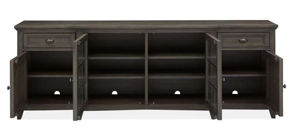 Henry & Mason - Ashmere Falls 90" Entertainment Console in Graphite - AFA00690 view 4
