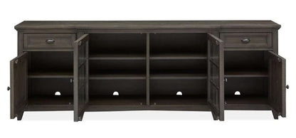 Henry & Mason - Ashmere Falls 90" Entertainment Console in Graphite - AFA00690 view 4