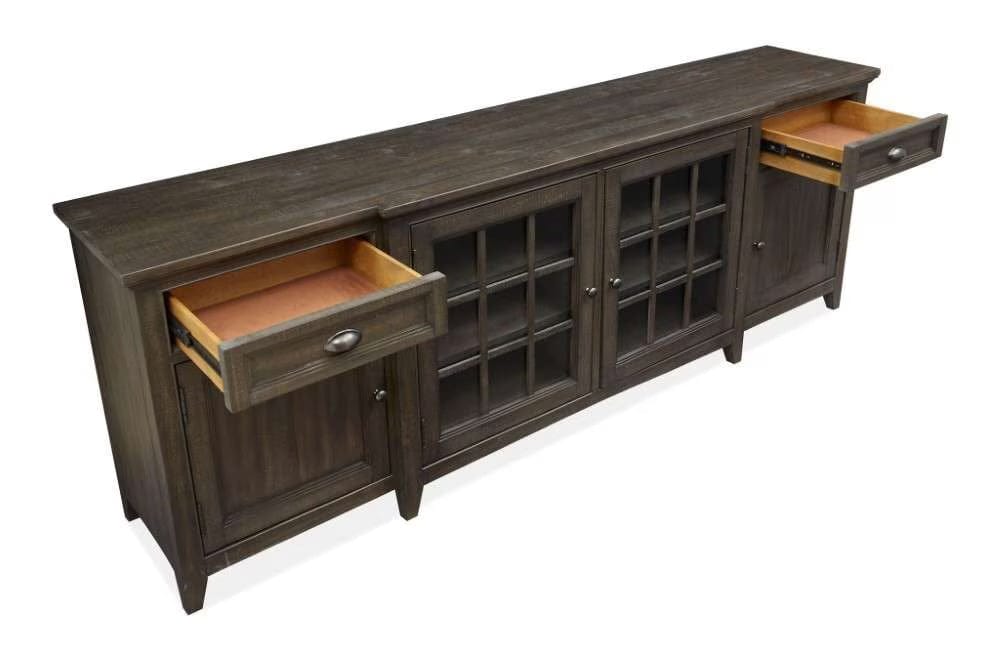 Henry & Mason - Ashmere Falls 90" Entertainment Console in Graphite - AFA00690 view 6
