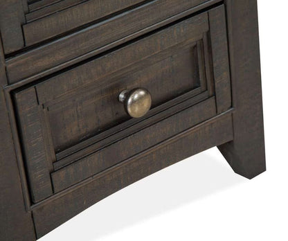 Henry & Mason - Ashmere Falls Chairside End Table in Graphite - AFA00694 view 5