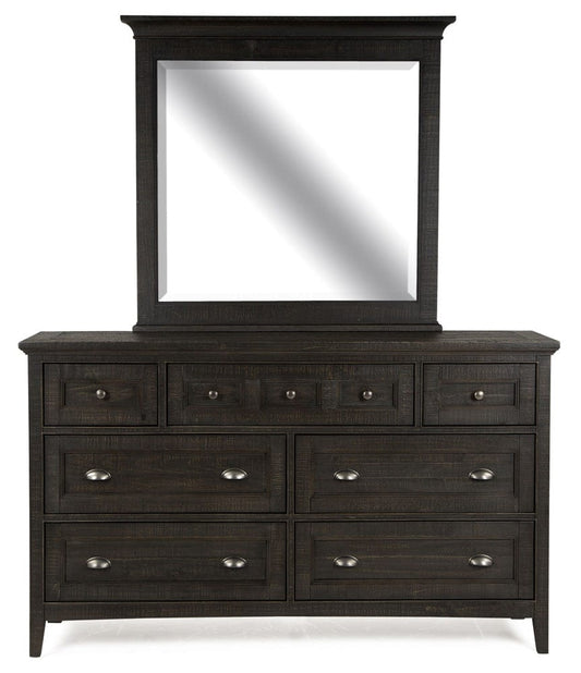 Henry & Mason  -  Ashmere Falls Graphite Drawer Dresser With Landscape Mirror  - AFA01332 view 2